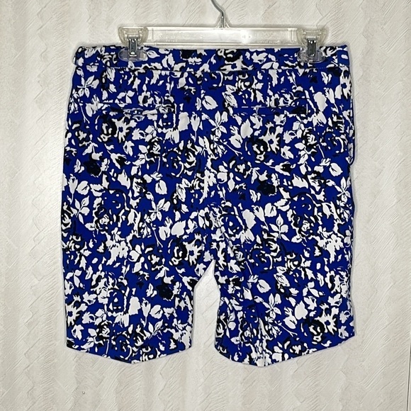 ❤️ MARIO SERRANI Floral Shorts Size 10 - Picture 3 of 4